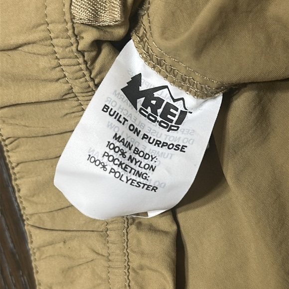 REI Sahara Roll-Up Cargo Woodland Tawny Pants Men's‎ UPF50+ Lightweight, W40 L32 - Picture 8 of 15